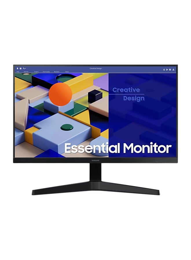 سامسونج شاشة IPS FHD أساسية مقاس 24 بوصة، تصميم بلا حدود 75 هرتز، AMD FreeSync S3 S31C LS24C310 أسود أسود - Image 2