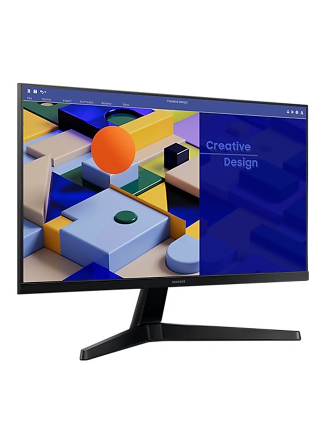 سامسونج شاشة IPS FHD أساسية مقاس 24 بوصة، تصميم بلا حدود 75 هرتز، AMD FreeSync S3 S31C LS24C310 أسود أسود - Image 3