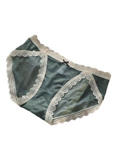 NIBEMINENT Breathe Freely Lace Up Briefs Green/White  - Image 1