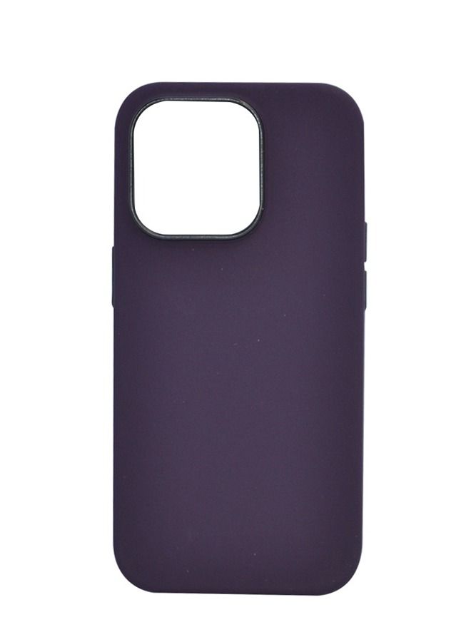 Perfect Silicone Case Iphone 14 Pro Elderberry - Image 1