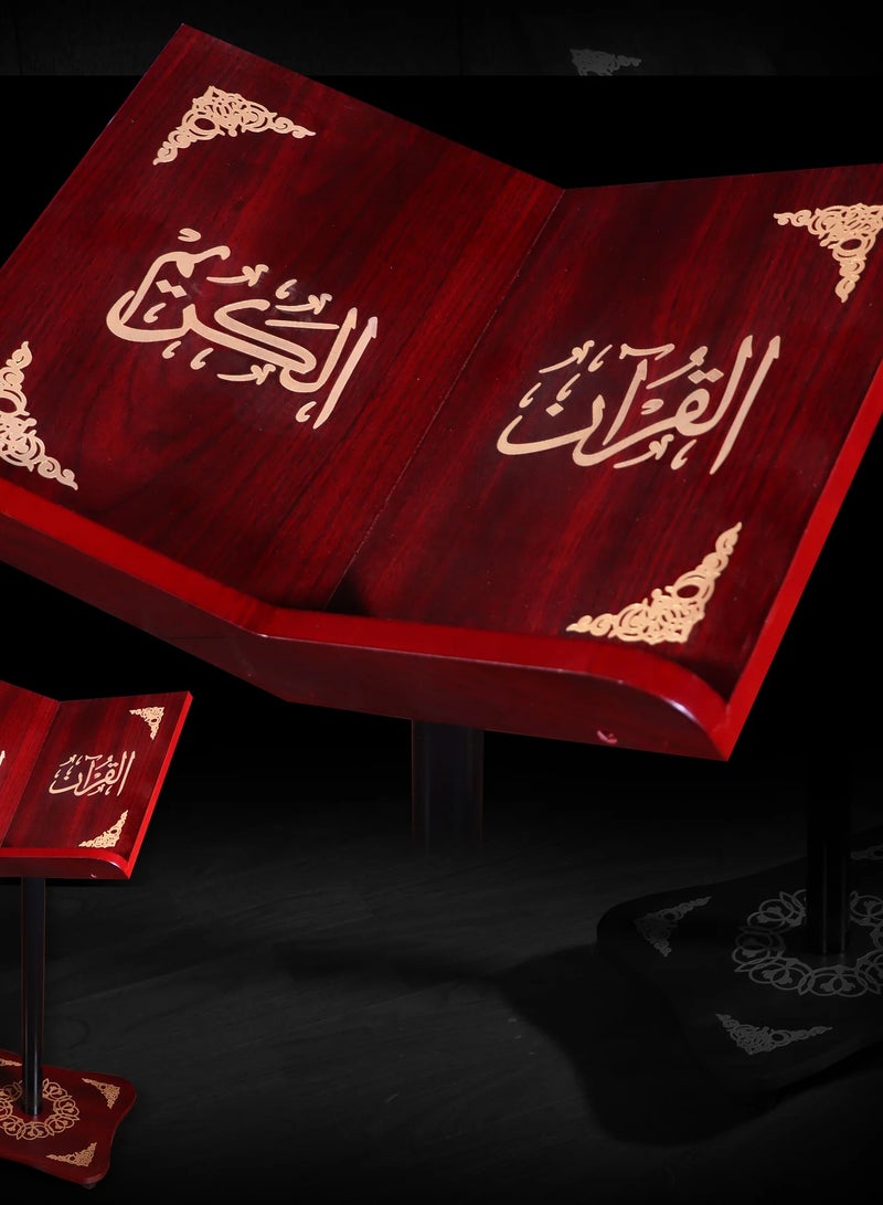 سندس حامل المصحف الشريف بتصميم تركي لون احمر - Image 3