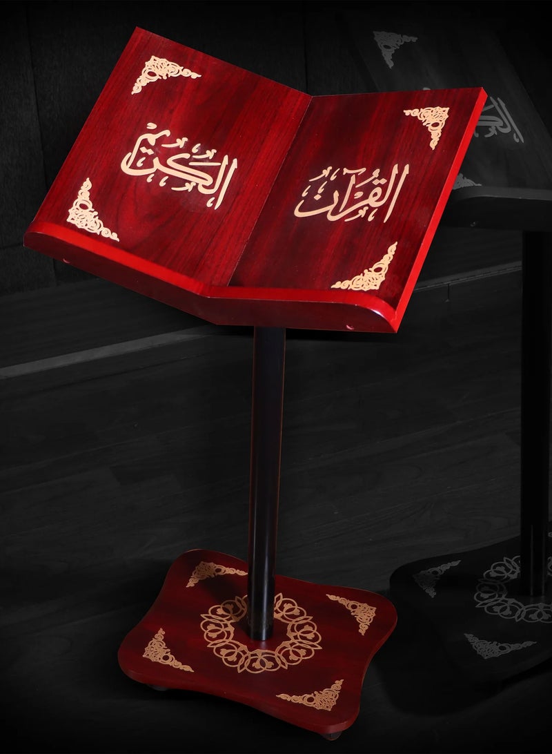 سندس حامل المصحف الشريف بتصميم تركي لون احمر - Image 2