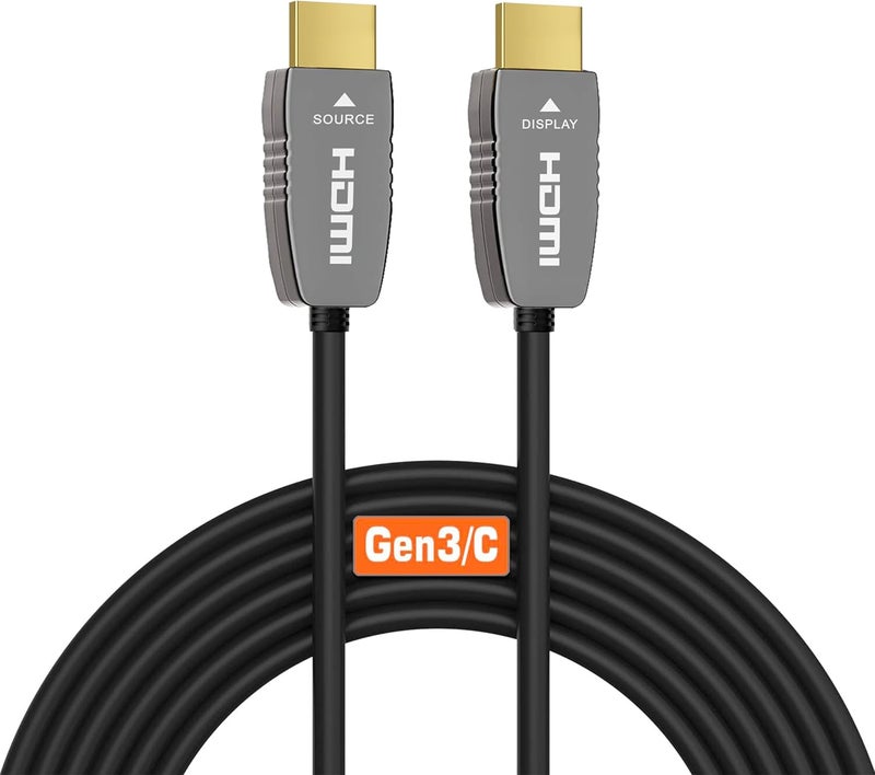 RUIPRO 8K HDMI Fiber Optic Cable CL2 Rated 50 Feet 48Gbps 8K60Hz 4K120Hz Dynamic HDR eARC HDCP2.2/2.3 for RTX4080/4090/3080/3090, Xbox S/X, PS5/4, AVR, Projector, LG/Samsung/Sony TV - Image 1