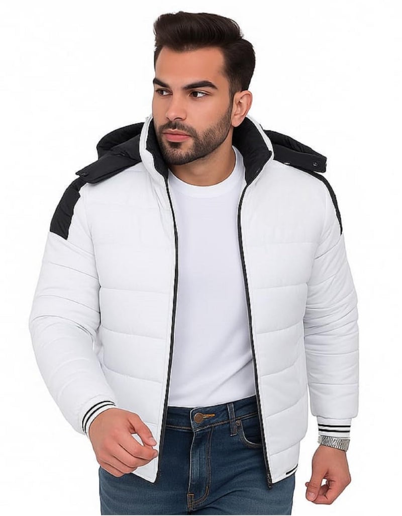 Quark Unisex Reversible Jacket in GLD Material best for Winterwear/Hiking/Biking/Camping/Mountaineering(Control Temperature up to 3 Degree Celsius.)(3°C) - Image 1