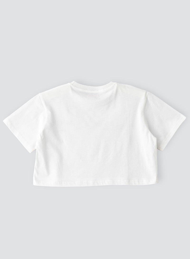 Jelliene Knit top with print in front - Image 2