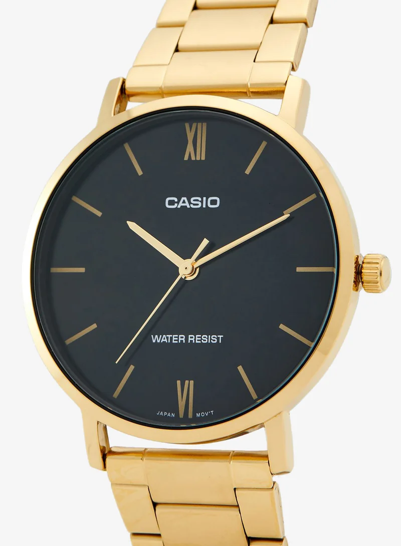 CASIO Classic Steel Strap Analog Watch