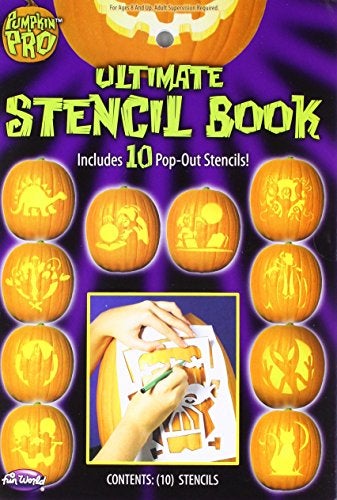 Pumpkin Pro 94601 Ultimate Stencil Book Pumpkin Accessory, Multi-Colored - Image 4