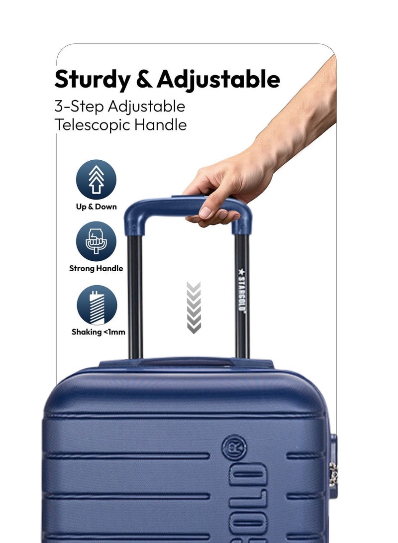 ستارجولد حقيبة سفر بعجلات ذات 4 عجلات مع قفل رقمحقيبة سفر بعجلات ذات 4 عجلات مع قفل رقمحقيبة سفر بعجلات ذات 4 عجلات مع قفل رقمحقيبة سفر بعجلات ذات 4 عجلات مع قفل رقمحقيبة سفر بعجلات ذات 4 عجلات مع قفل رقمحقيبة - Image 5