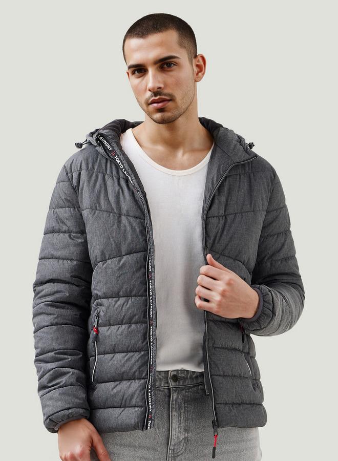 سبلاش فيڤ جاكيت طويل بسحاب وجيوب - Image 1