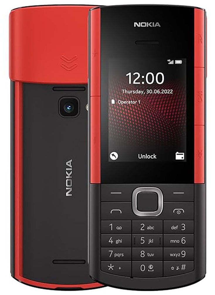 Ready - NOKIA 5710 Xpress Audio , Dual SIM, Wireless MP3 Player, FM Radio, Music Buttons, Built-in Wireless Earbuds (White) - Image 1
