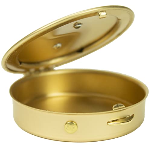 Cathedral Art Abbey & CA Gift Gold Latin Cross Pyx Container - Image 4