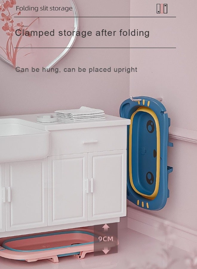 بيلانينا حوض الاستحمام القابل للطي للأطفال بشكل قطة: محمول وسهل التخزين - Image 5