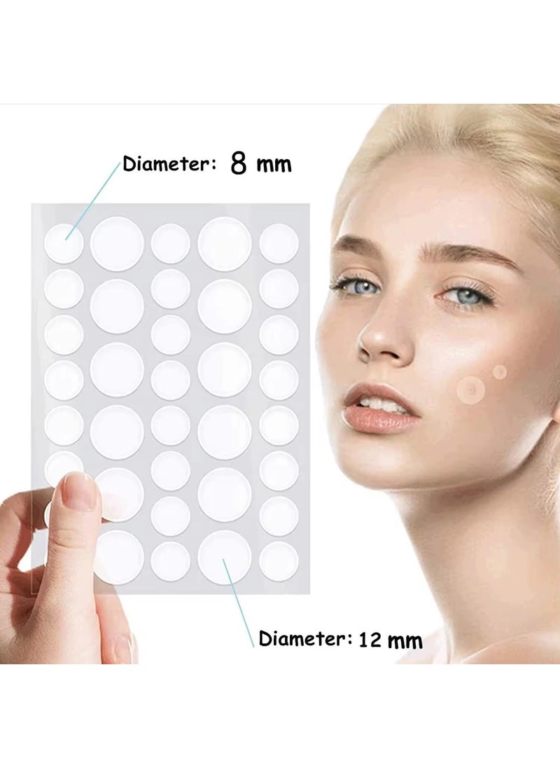 Bittern Acne Pimple Patches For Face 36 Pcs Invisible Facial Stickers cover with 100 Hydrocolloid Dressing Cover Dots for Spots Pimple Patches Effectively Calms Relieves Acne Facial Care Complete Pimple Remover