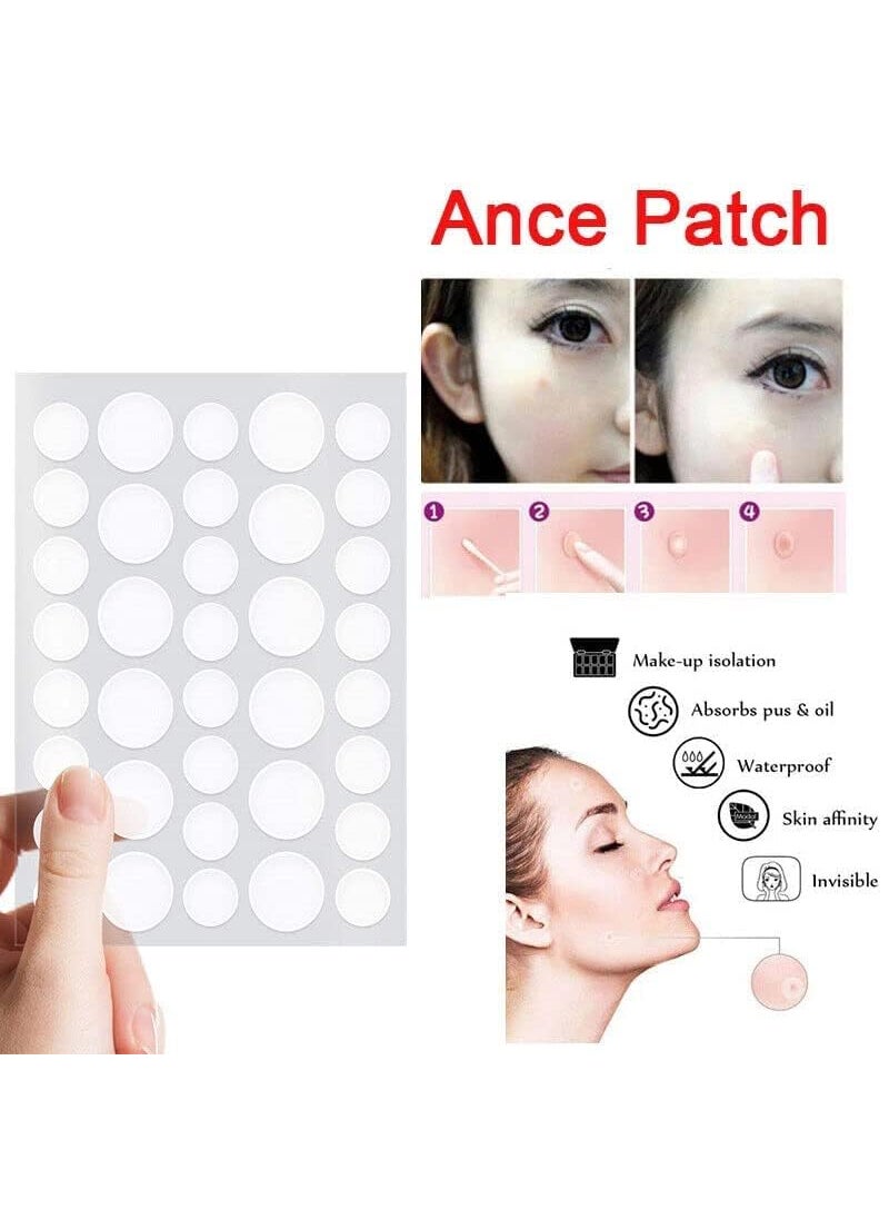 Bittern Acne Pimple Patches For Face 36 Pcs Invisible Facial Stickers cover with 100 Hydrocolloid Dressing Cover Dots for Spots Pimple Patches Effectively Calms Relieves Acne Facial Care Complete Pimple Remover