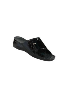 VITAL 148-1126 Vital Ladies Sandals Tina 08060AS Shiny Black  - Image 2