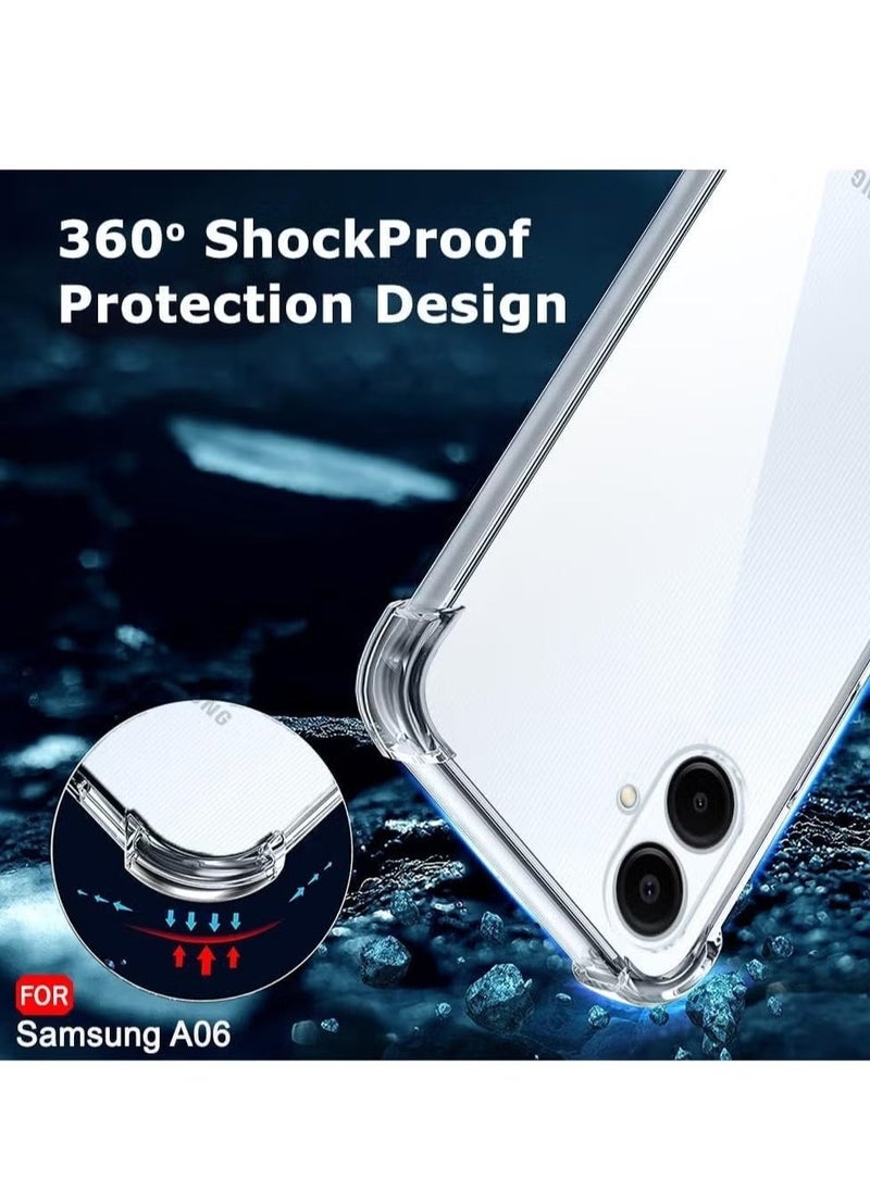 ELTRAZONE Samsung Galaxy A06 Case – Transparent Soft Flexible TPU Bumper, Anti-Drop Shockproof Protective Cover for Samsung Galaxy A06Samsung Galaxy A06 Case – Transparent Soft Flexible TPU Bumper, Anti-Drop Shockproof Protective Cover for Samsung Galaxy A06 - Image 3