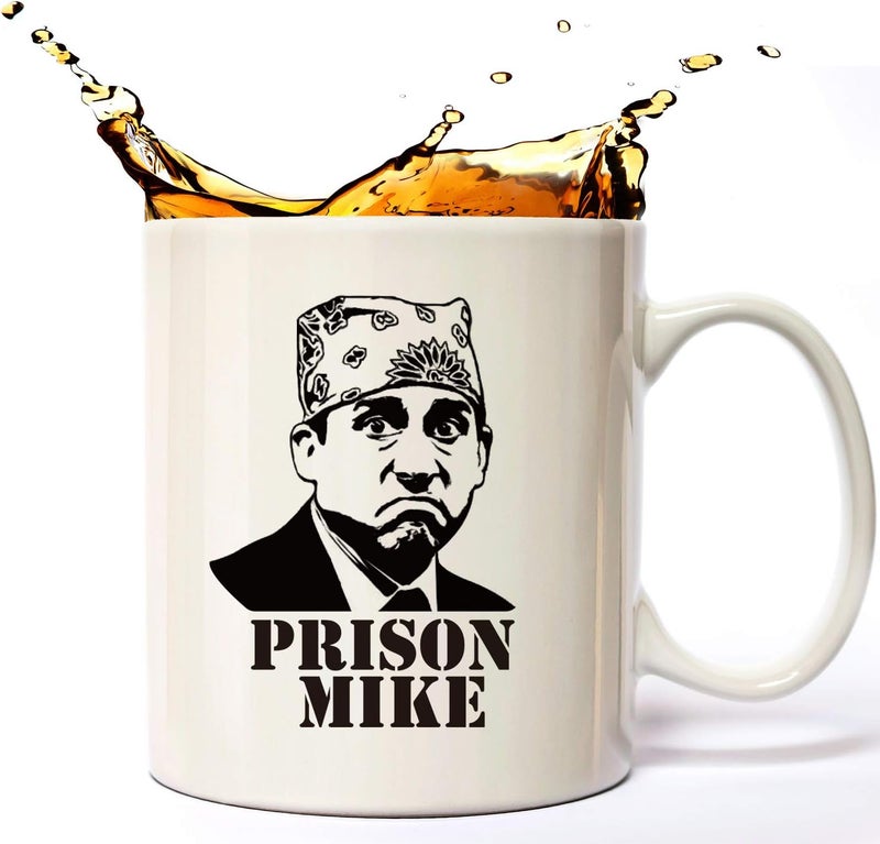 Mr.Mug 11oz Mike Coffee Mug for Fans -The Office Merchandise, Funny Mug for Men and Women - Michael Scott Quote Humor Coffee Mug, Beets Paper Farms. - Image 1