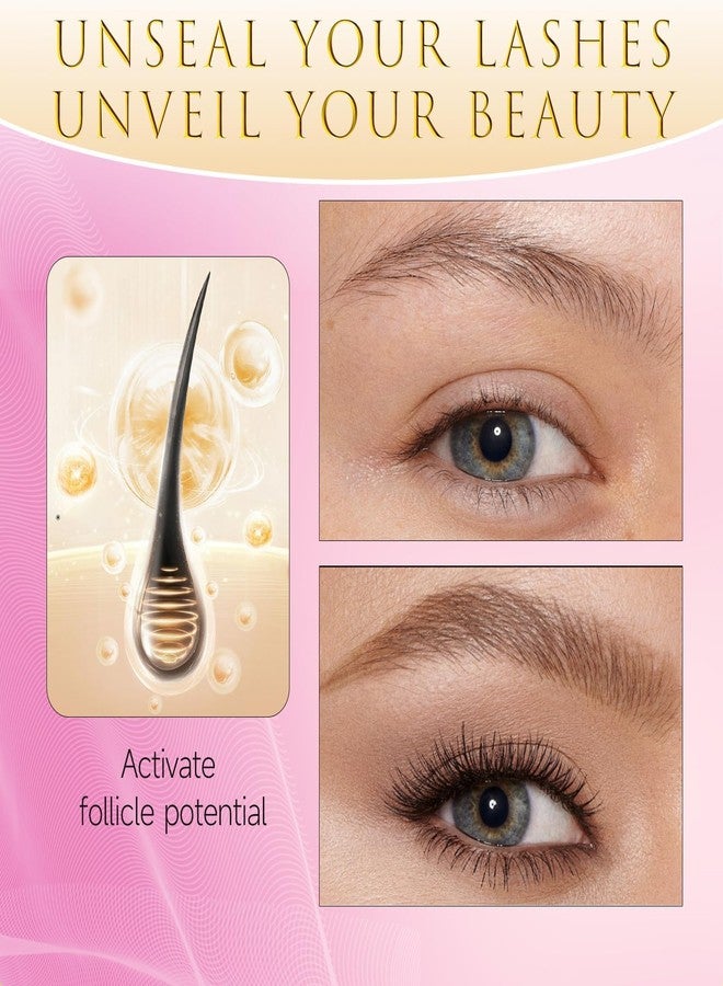 ASAMO Eyelash Growth Serum - Natural Lash Enhancer with 15 Botanical Extracts - Advanced Lash Formula for Longer, Thicker, Fuller Looking Lashes - Oil-Free, Hypoallergenic & Gentle - 3ml - Image 2