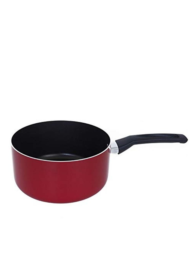 SAQOWARE Premium Quality Non-Stick 18 cm Milk Pan with Handle, Saucepan and Teapot for Boiling, Heating, Ideal for Milk, Tea, Soups and Sauces – Durable, Easy-to-Clean, and Induction-Compatible Milk Pot - Image 1