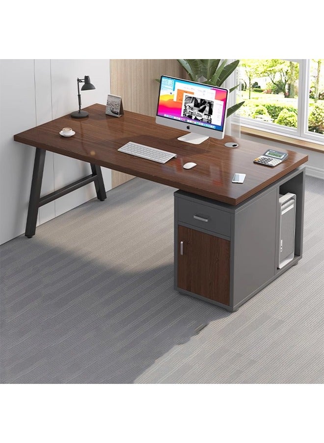 كيكي مكتب تنفيذي وطاولة كمبيوتر متعددة الوظائف 120 سم - Image 1
