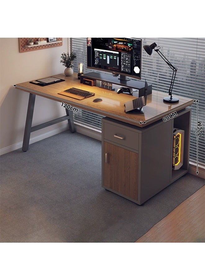 كيكي مكتب تنفيذي وطاولة كمبيوتر متعددة الوظائف 120 سم - Image 2