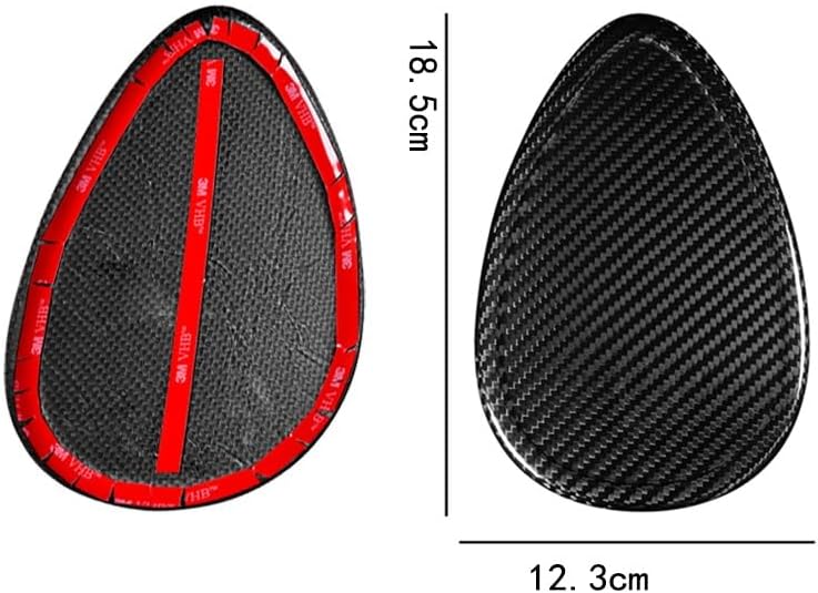 Wivplex Carbon Fiber Dashboard Air Outlet Decoration Sticker - Image 2