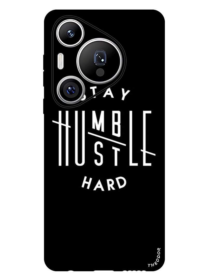 Theodor Protective Case Anti Scratch Shock Proof Bumper Cover For Huawei Pura 70 Pro Plus Stay humble - Image 1