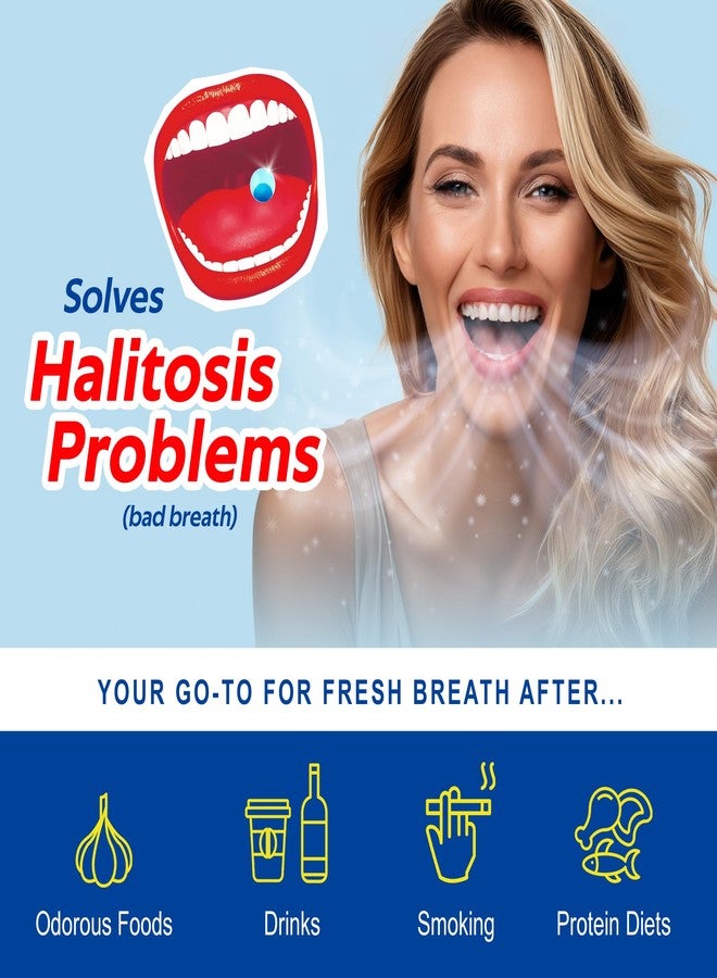 بيبرمينتس كبسولات بيبر مينتس كول كابس - نعناع منعش فوري للفم، خالية من السكر، عبوة من 4 قطع - 160 كبسولة. علاج لرائحة الفم الكريهة المزمنة للبالغين، لآلئ منعشة بنكهة النعناع لعلاج رائحة الفم الكريهة وجفاف الفم. - Image 3