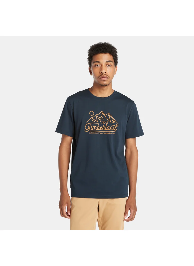 Timberland Men's TFO Mountain Logo T-Shirt
