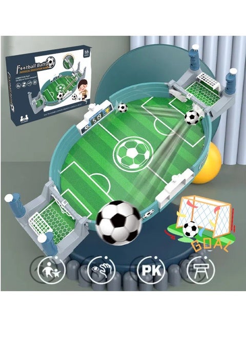 Mini tabletop football game with 2 footballs Tabletop football game set, interactive tabletop football game for children and adults family birthday party games, parties