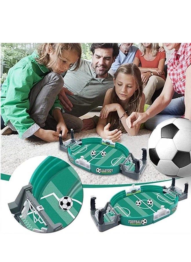 null - Mini tabletop football game with 2 footballs Tabletop football game set, interactive tabletop football game for children and adults family birthday party games, parties - Image 1