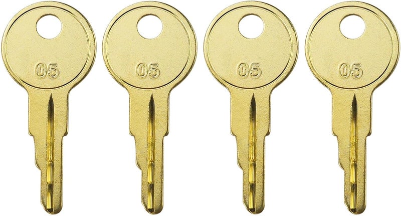 gradora B05 Keys for Tool Chest and Cabinet Locks Fits Hus-ky Tool Box Home De-pot Hud-son De-walt Toolboxes 4 Pack - Image 4