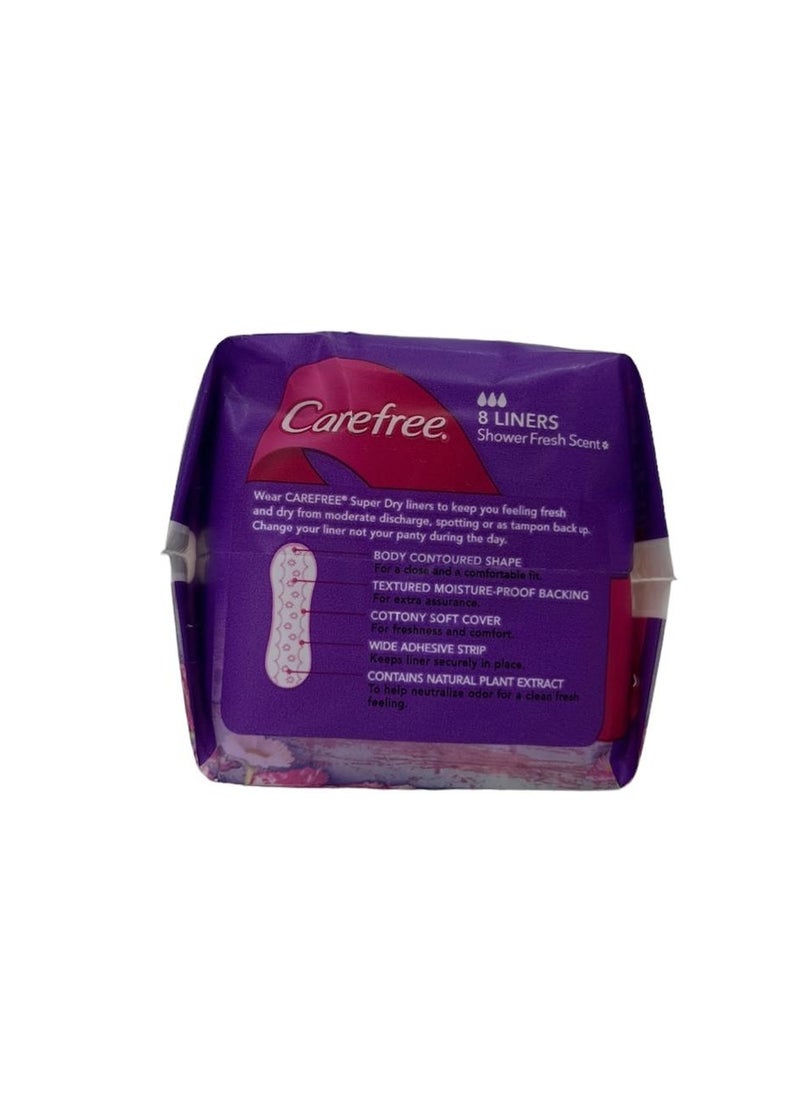Carefree CAREFREE PADS SUPER DRY 8pcs X 3  - Image 2