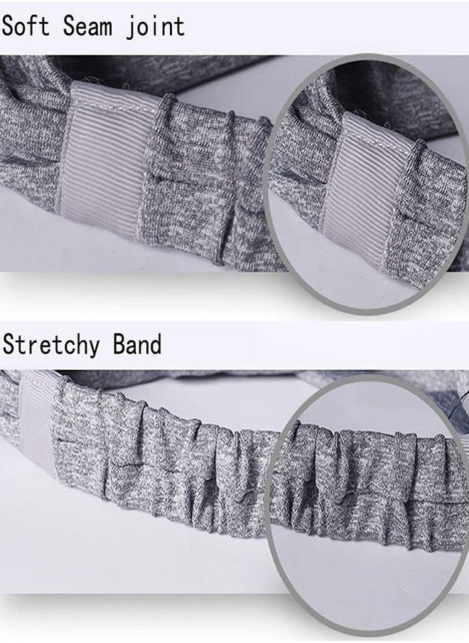 وهاواي Yoga Sport Athletic Headband for Women and Men Elastic Wicking Workout Non Slip Lightweight Headbands Headscarf for Fitness Exercise Tennis Running Gym Dance  - Image 4