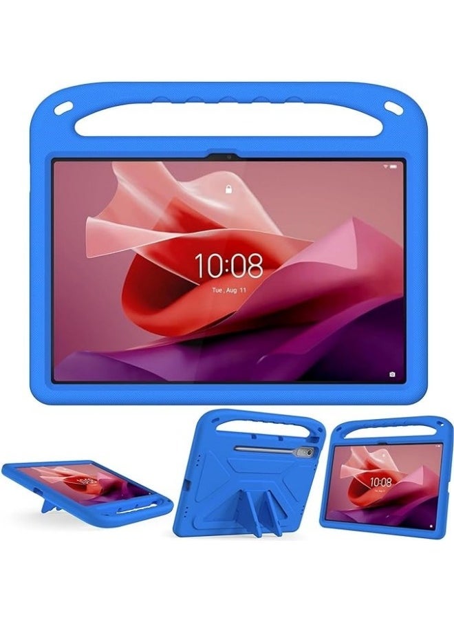 general Tablet Case Compatible with Lenovo Tab P12 12.7 inch TB370FU 2023, [Kids Friendly], Lightweight EVA Shockproof Handle Stand Protective Cover - Image 4