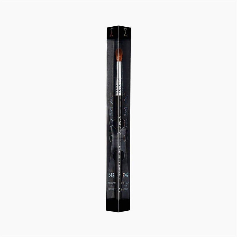 Sigma Beauty Sigma Beauty Professional E42 Precision Firm Blender Brush  Professional Dense Blending Brush for Cream or Powder Products  Firm Precision Eyeshadow Brush for Small or Hooded Eyes 1 Brush