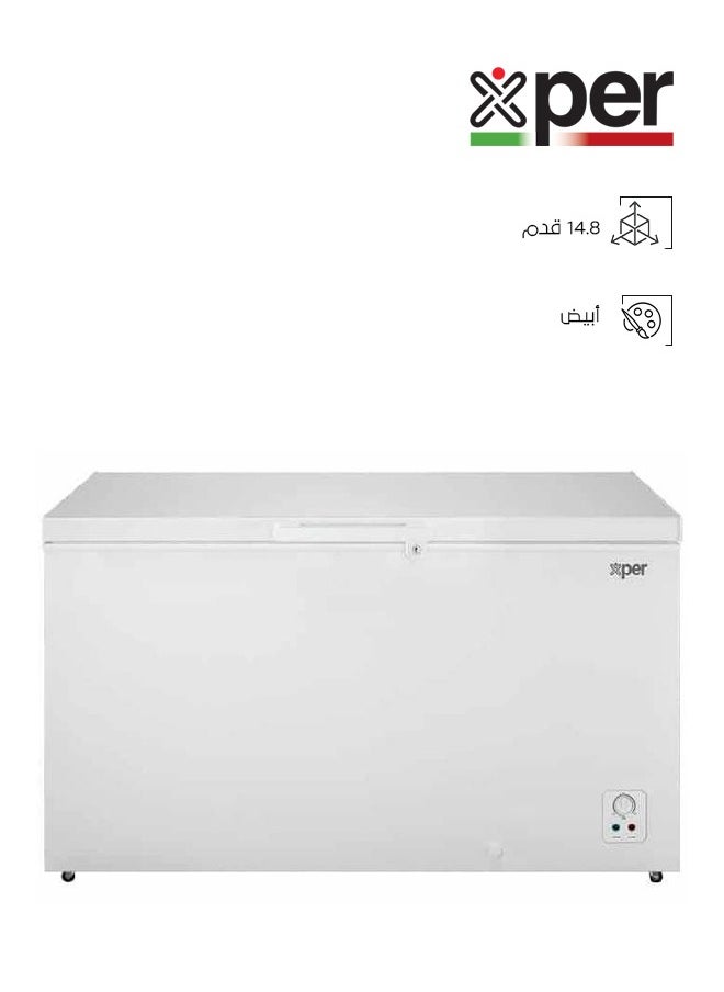 XPER - Chest Freezer - 14.8 Feet - White - FRXP685-21 - Image 1