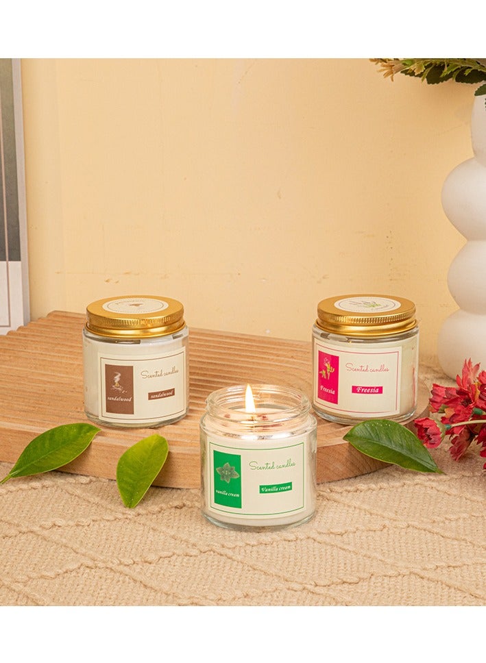 general Essential oil scented candles Lavender Natural sleep aid Ramadan souvenirs recommended Valentine's Day gifts - Image 2