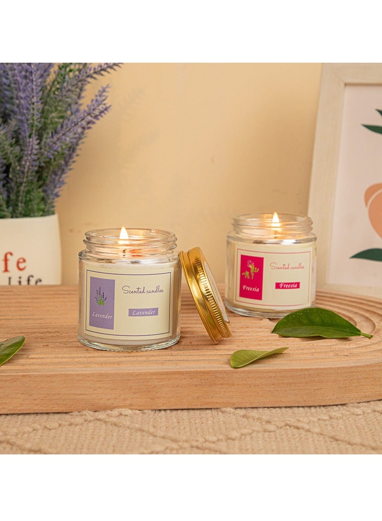 general Essential oil scented candles Lavender Natural sleep aid Ramadan souvenirs recommended Valentine's Day gifts - Image 4