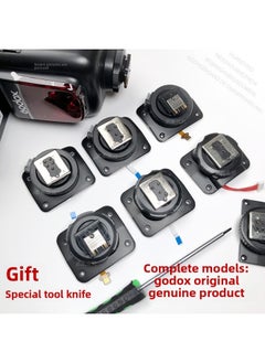 General Shenniu V1 V860II TT685 TT350 V850II V350 Flash Hot Shoe Seat Replacement Accessories-Color:V1-s Hot Shoe Mount  - Image 1