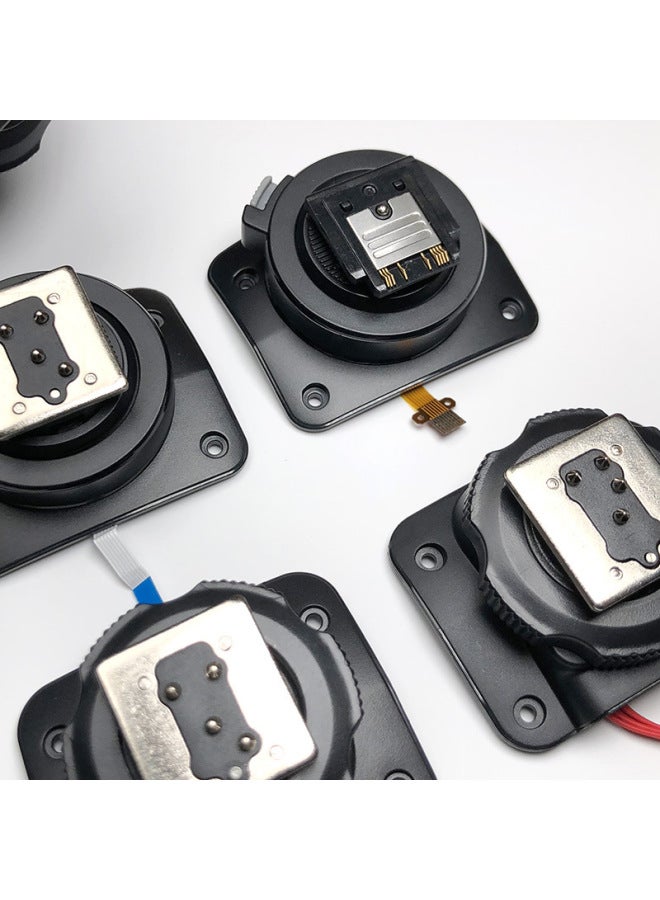 general Shenniu V1 V860II TT685 TT350 V850II V350 Flash Hot Shoe Seat Replacement Accessories-Color:V1-s Hot Shoe Mount - Image 5