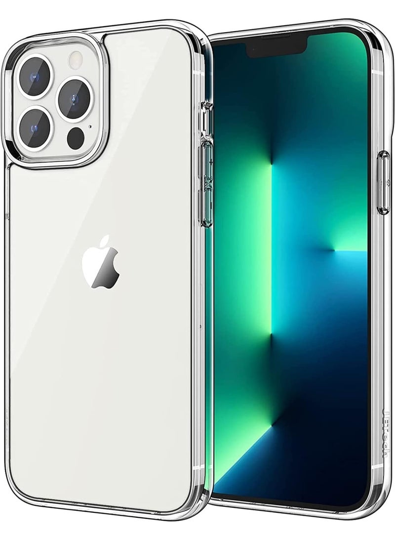 Clear Case for iPhone 13 Pro, Shockproof Thin Cover, Yellowing-Resistant Slim Transparent TPU Phone Case, Zero Series, Clear