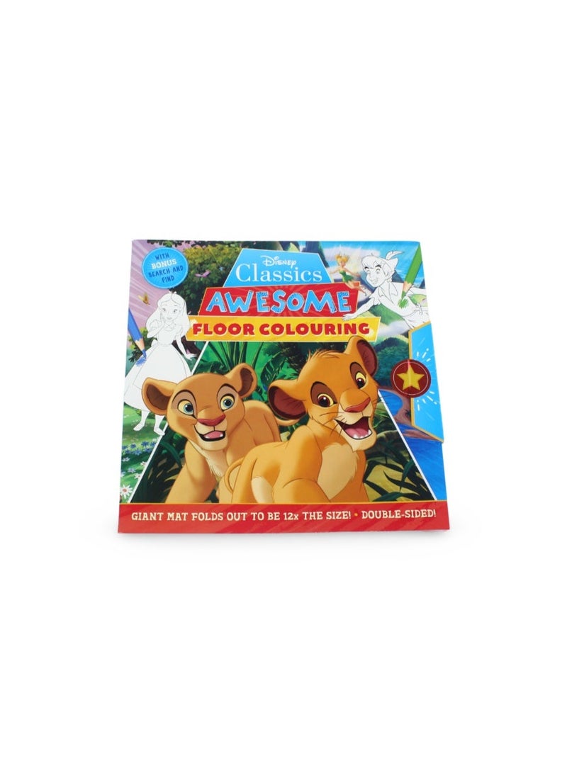 Igloo Books Disney Classics Awesome Floor Colouring Book - Image 1