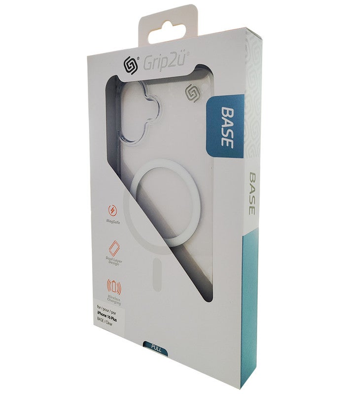 Grip2U iPhone 16 Plus BASE Clear – Premium Protective Accessory, Durable Material, Shock Resistant - Image 3