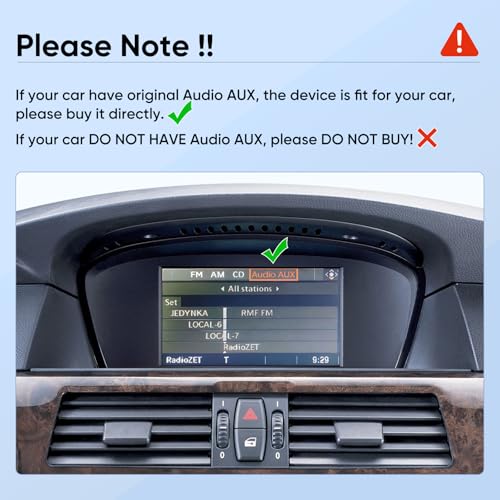 AINAVI راديو شاشة تعمل باللمس 8.8 بوصة CarPlay لسيارة BMW 5 Series E60 E61 E63 E64 E90 E91 E92 E93 2005-2008 ترقية نظام CCC مشغل وسائط متعددة أندرويد أوتو مع الحفاظ على الستيريو الأصلي ومكبر الصوت iDrive - Image 3