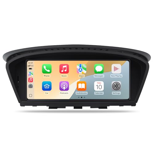 AINAVI راديو شاشة تعمل باللمس 8.8 بوصة CarPlay لسيارة BMW 5 Series E60 E61 E63 E64 E90 E91 E92 E93 2005-2008 ترقية نظام CCC مشغل وسائط متعددة أندرويد أوتو مع الحفاظ على الستيريو الأصلي ومكبر الصوت iDrive - Image 1