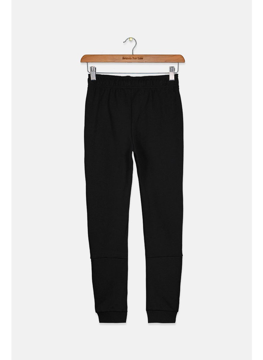 Adidas Kid Boys Sportswear Fit Training Sweatpants, Black  - Image 2