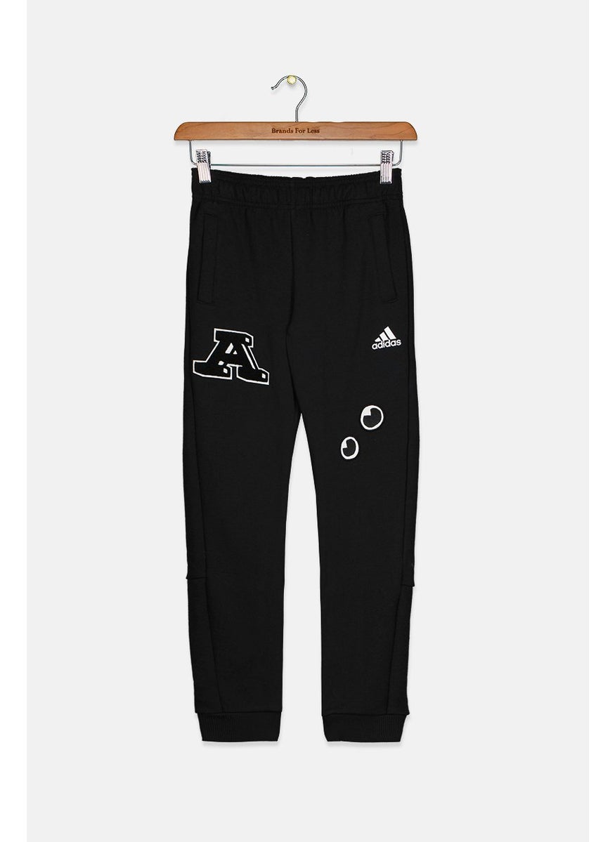 Adidas Kid Boys Sportswear Fit Training Sweatpants, Black  - Image 1