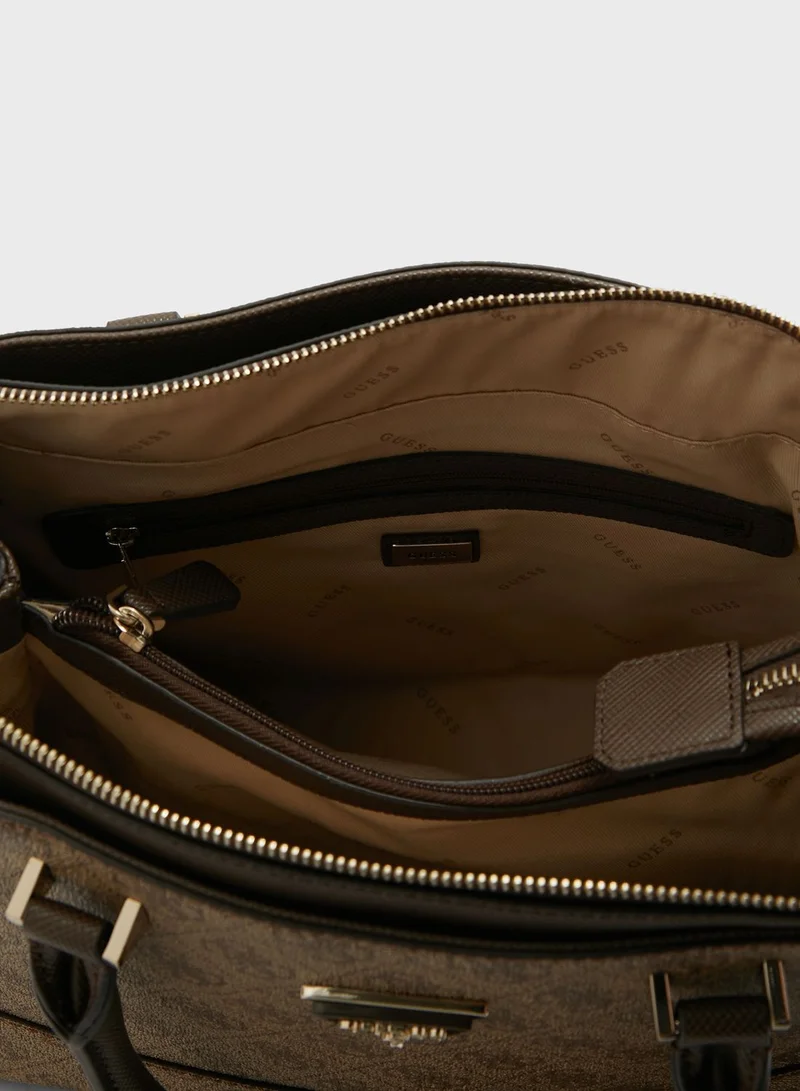 GUESS Cordelia Logo Satchel