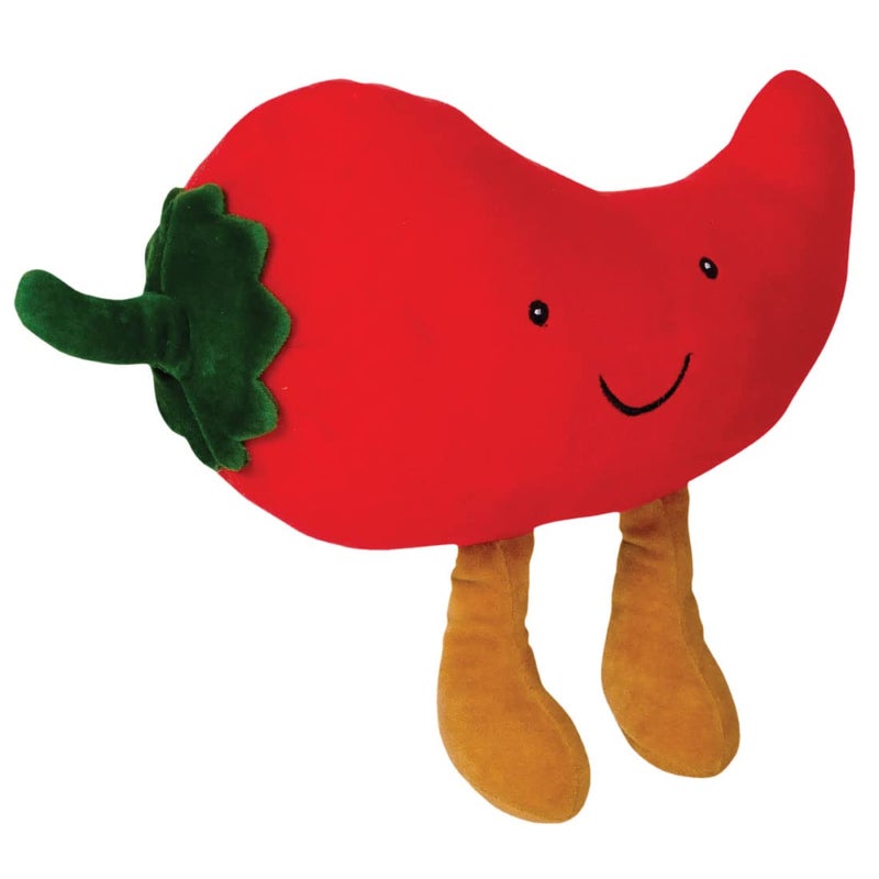 Ultra 16 inch Chilly Fully Stuffed Premium Soft Cushion Pillow for Kids in Red|Animal Toy|Birthday|Anniversary|Christmas|Diwali|Home Décor|Gift - Image 2